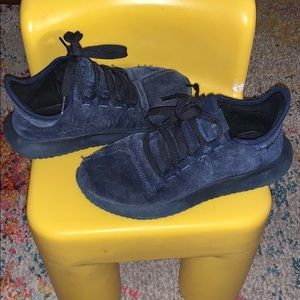 Navy blue suede Adidas 4.5Y